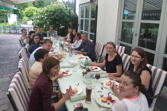 Gemeinsames Mittagessen