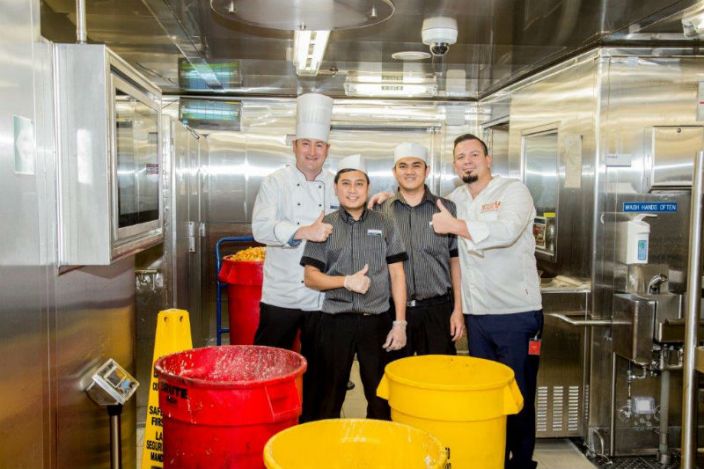 Küchendirektor und Foodwaste Experte in der Messstube