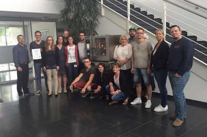 Das Team nach einem erfolgreichem Workshop