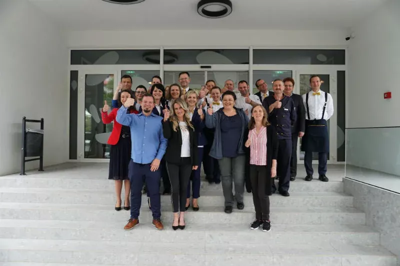 Das Managementteam um Gregor Raimann