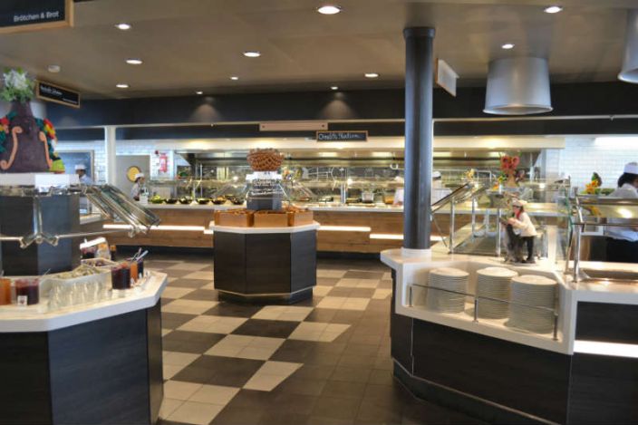 Ein Teil des Anckelmannsplatzes auf der MeinSchiff 4