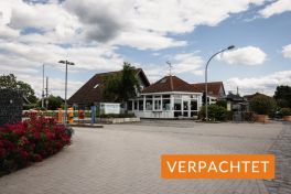 Restaurant am Arnumer See mit Verpachtet-Hinweis