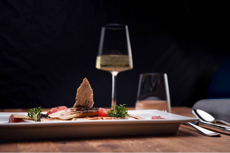 Port Culinar Schleswig – Ziegenkäse mit Nougat Gourmetgericht im Restaurant Pionierhafen